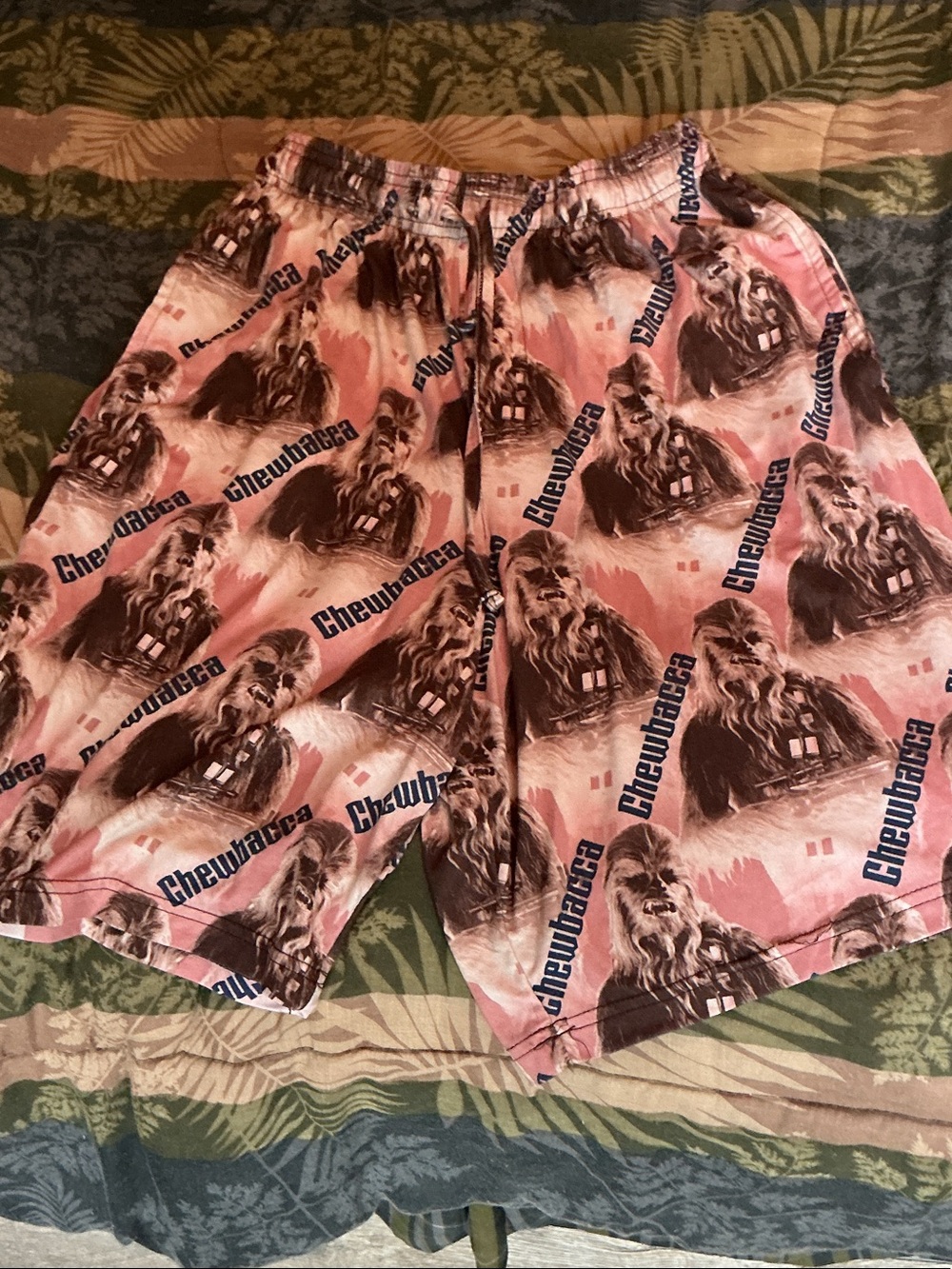 Star Wars Chewbacca Pink and Brown Men's Shorts